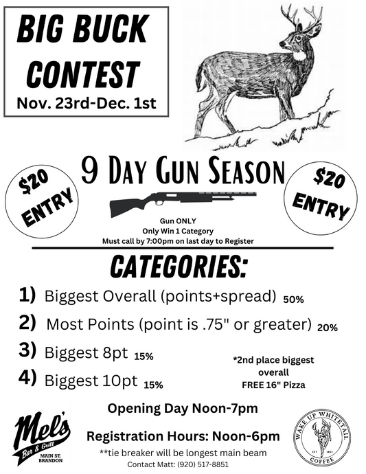 BIG Buck Contest