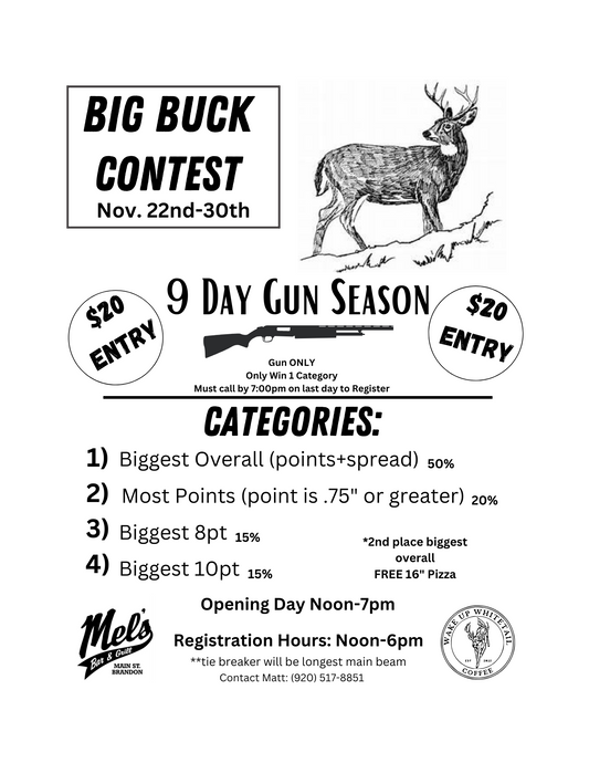 BIG Buck Contest